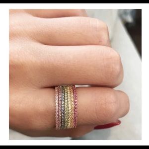 Stephanie Gottlieb Rainbow Stack Band Blue